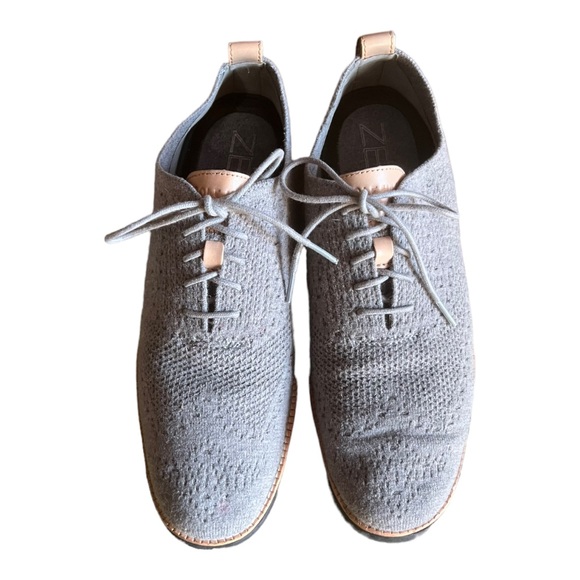Cole Haan ZeroGrand Stitchlite Oxford Gray Sneakers Men’s Size 10.5M - Picture 2 of 7